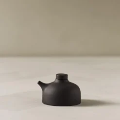 Clearance Design House Stockholm Sand Secrets Soy Pot, black clay