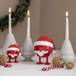 Hoptimist Santa Claus Bumble, red> Figurer & Glaskunst