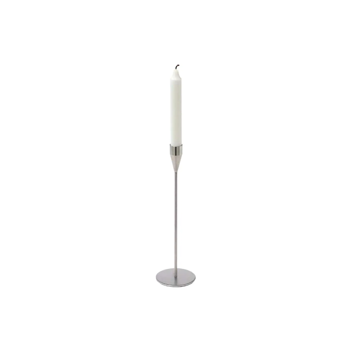 Clearance Piet Hein Saturn lysestage 36 cm, rustfri stål b&oslash;rstet stål