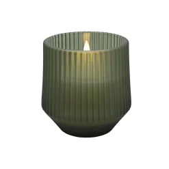 Best Uyuni Lighting Scented wax glass candle serenity, green
