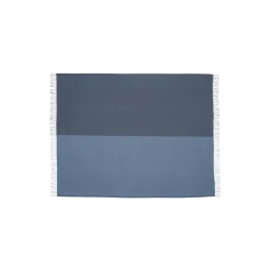 Outlet Silkeborg Uldspinderi Secret plaid, 02205 ocean/ink