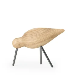 Normann Copenhagen Shorebird, ash/steel> Figurer & Glaskunst