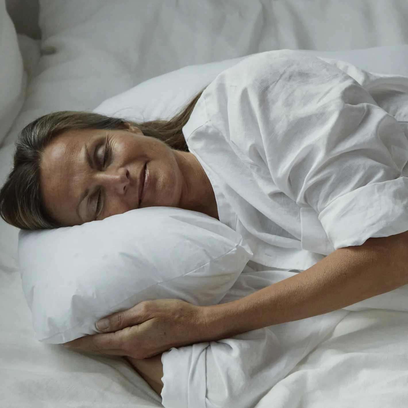 Nordic Sleep by Fossflakes SideSleeper pude> Hovedpuder