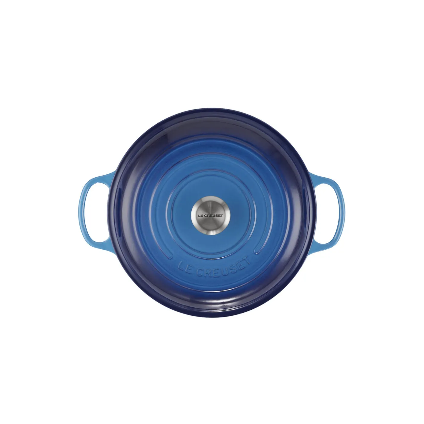 Le Creuset Signature Buffetgryde 30 cm, azure blue