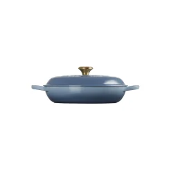 Outlet Le Creuset Signature Buffetgryde 30 cm, chambray