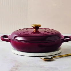 Clearance Le Creuset Signature Buffetgryde 30 cm, garnet