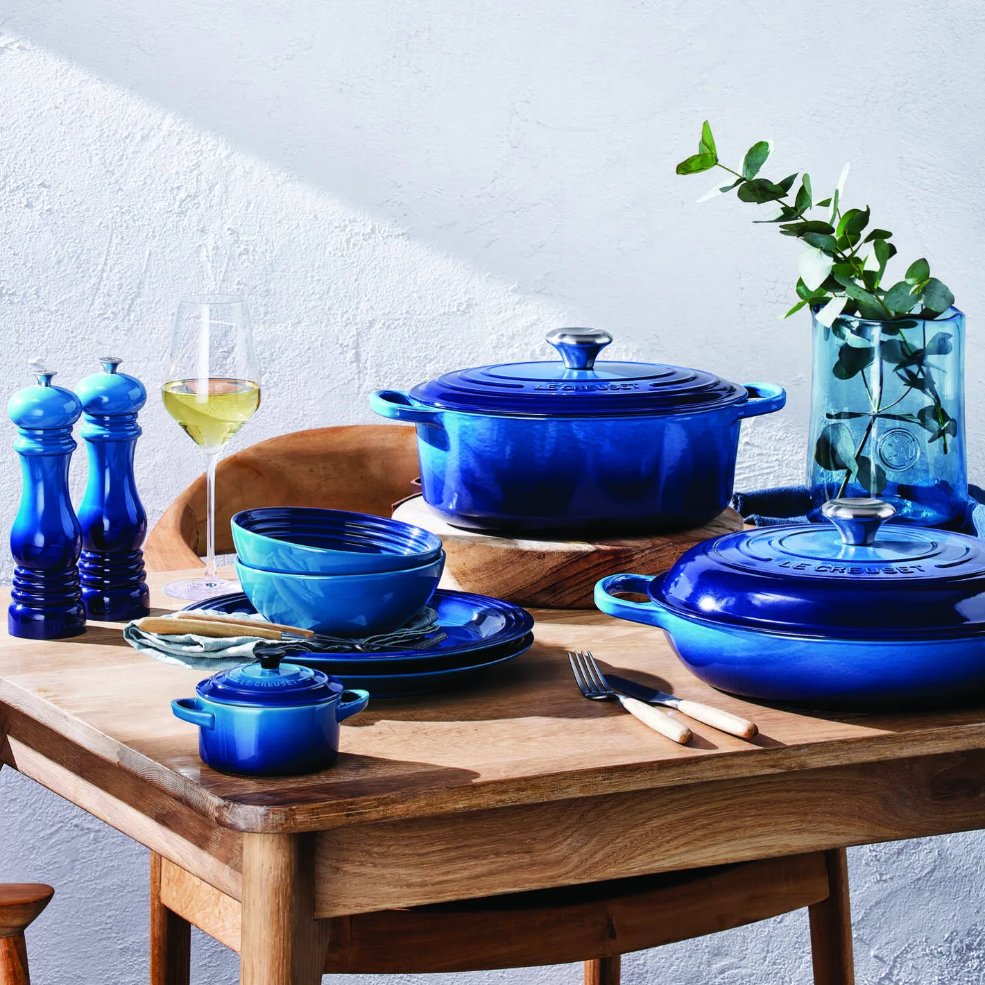 New Le Creuset Signature middagstallerken Ø 27 cm, azure blue
