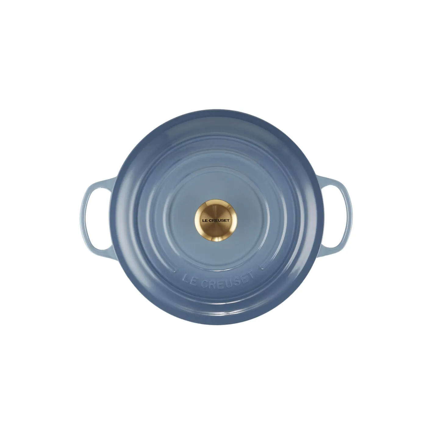 Clearance Le Creuset Signature rund gryde Ø 28 cm, chambray