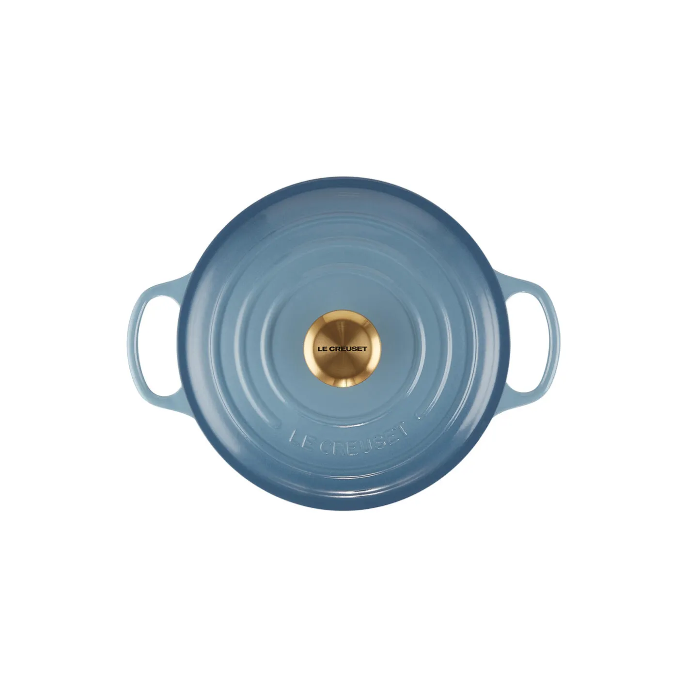 Discount Le Creuset Signature rund gryde Ø 24 cm, chambray