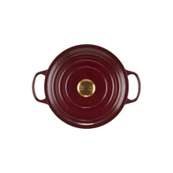 Best Le Creuset Signature rund gryde Ø 26 cm, garnet
