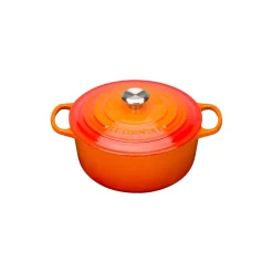 Hot Le Creuset Signature rund gryde Ø 24 cm, volcanic