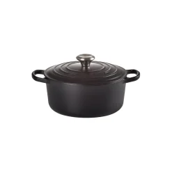 Discount Le Creuset Signature rund gryde Ø 24 cm, matte black