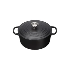Le Creuset Signature rund gryde Ø 28 cm, matte black