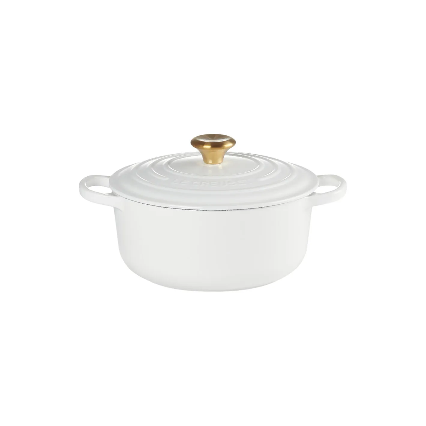 Clearance Le Creuset Signature rund gryde Ø 20 cm, white