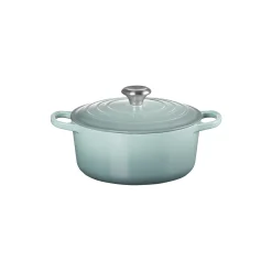 Discount Le Creuset Signature rund gryde Ø 24 cm, sea salt