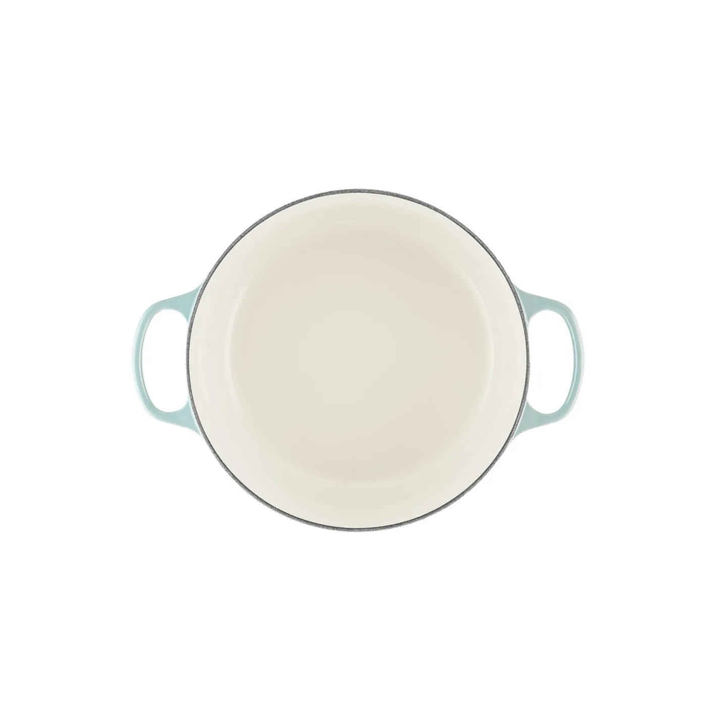 Sale Le Creuset Signature rund gryde Ø 28 cm, sea salt