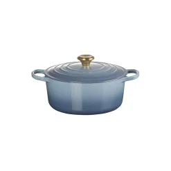 Hot Le Creuset Signature rund gryde Ø 26 cm, chambray
