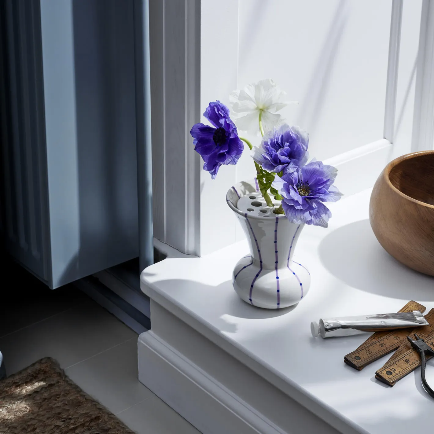 Kähler Signature vase 15 cm, lilla> Vaser