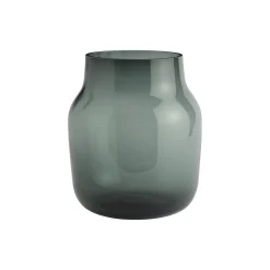 New Muuto Silent Vase, dark green