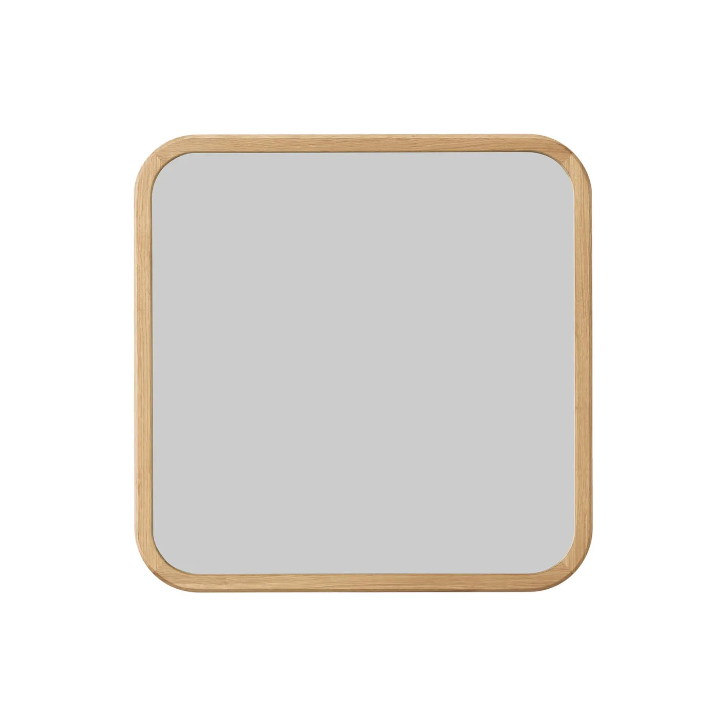 Fredericia Silhouette spejl 70x70 cm, light oiled oak
