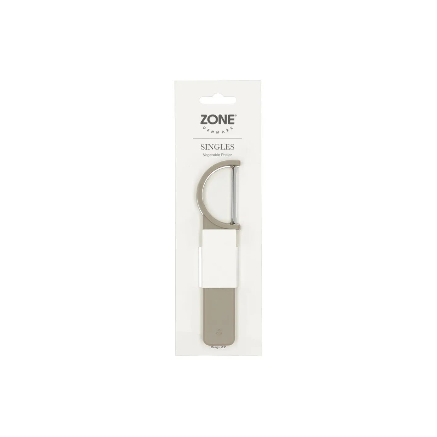 Zone Denmark Singles grøntsagsskræller, soft taupe> Køkkenudstyr