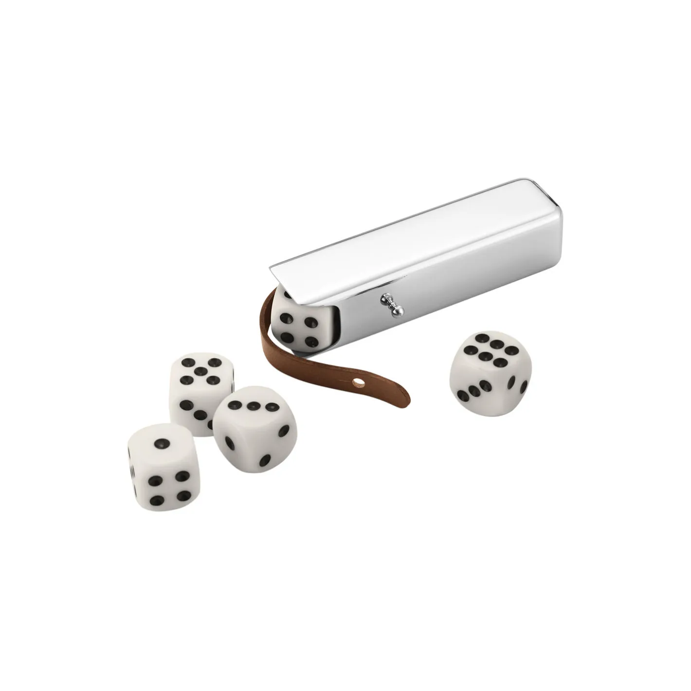 Best Georg Jensen Sky 5 terninger i etui