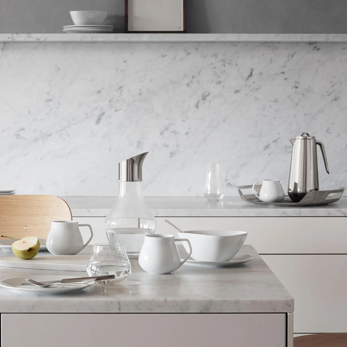 Georg Jensen Sky Lave drikkeglas 6 stk.> Glas