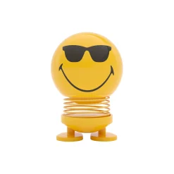 Hoptimist Smiley Cool, yellow> Figurer & Glaskunst