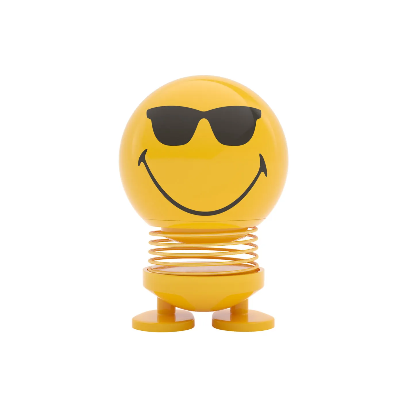 Hoptimist Smiley Cool, yellow> Figurer & Glaskunst