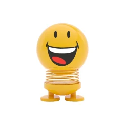 Hoptimist Smiley Joy, yellow> Figurer & Glaskunst
