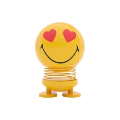 Hoptimist Smiley Love, yellow> Figurer & Glaskunst