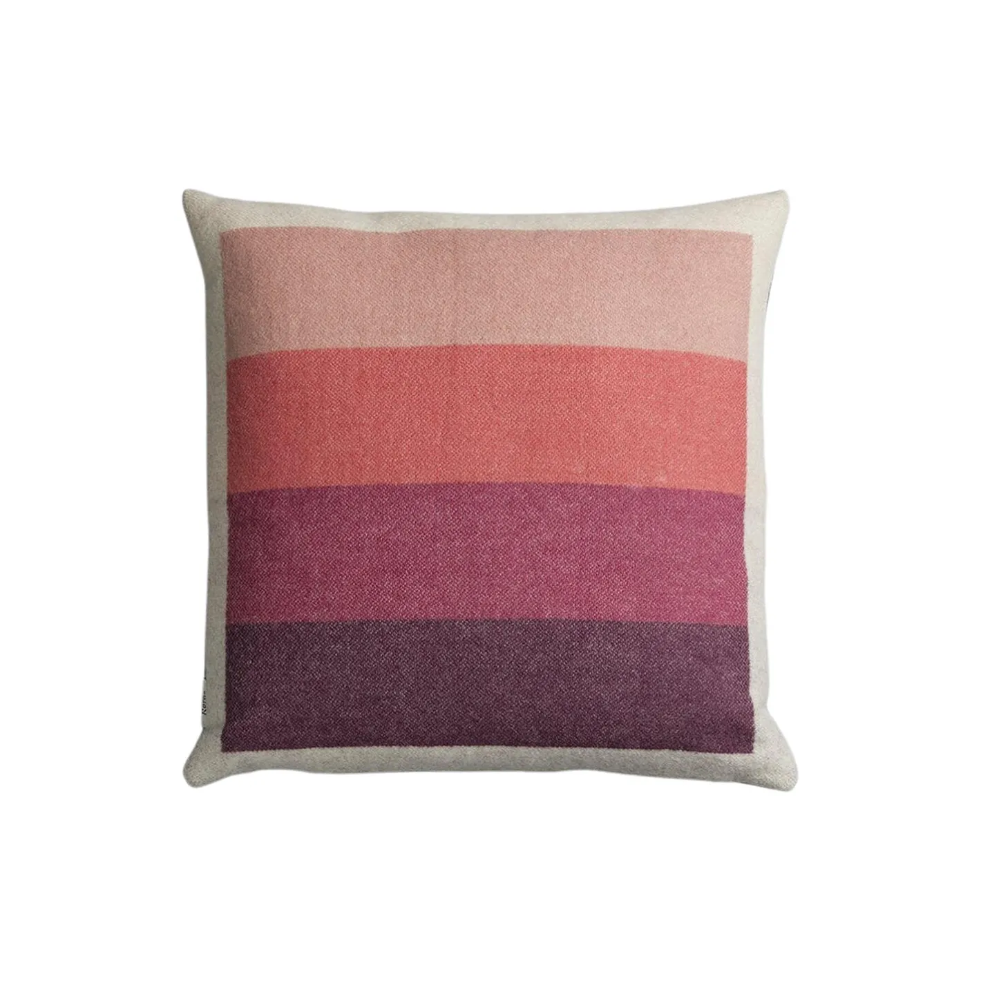 Online Røros Tweed ÅSMUND BOLD Cushion, pink/green