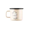 Sale Muurla Snorkfrøken emaljekrus, beige