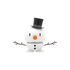 Hoptimist Snowman, hvid> Figurer & Glaskunst