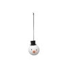 Hoptimist Snowman Ornament 2 pcs, white> Pynt