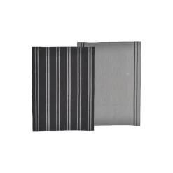 Södahl Soft viskestykke, black> Køkkentekstiler