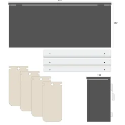DesignLife SORTED Standard Wide affaldssortering,><noscript><img width=