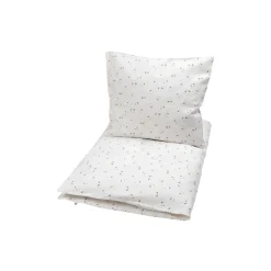Müsli by Green Cotton SPARKLE baby sengetøj, balsam cream/walnut>Børn Soveudstyr|Sengetøj