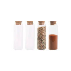 EKTA Living Spice Jar Large 4 stk.> Køkkenopbevaring