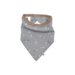 Müsli by Green Cotton STARS hagesmæk/savlesmæk 2-pak, jasmin blue/balsam cream/walnut