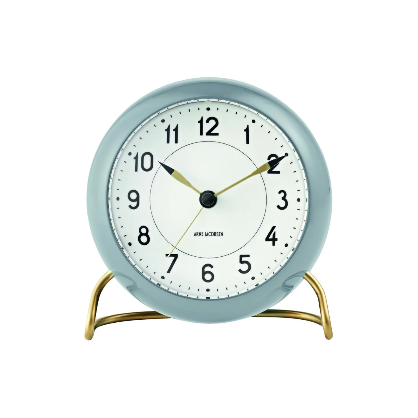 Arne Jacobsen Clocks Station bordur, grå> Ure