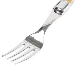Discount Laguiole Tradition Steakgaffel, brunt horn
