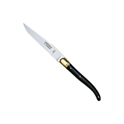 Outlet Laguiole Tradition Steakkniv, sort horn