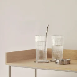 Stelton genanvendelige sugerør 4 stk., steel> Barudstyr