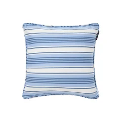 Lexington Striped Organic Cotton Twill Cushion Cover,> Pyntepuder & Hynder