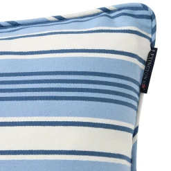 Lexington Striped Organic Cotton Twill Cushion Cover,><noscript><img width=
