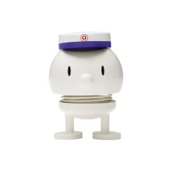 Hoptimist Student Bumble, white> Figurer & Glaskunst
