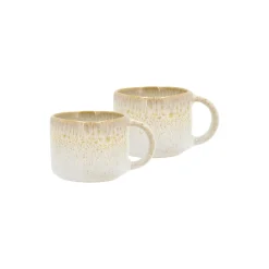 Villa Collection Styles espressokop 2 stk., creme/sand