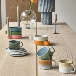 Online Villa Collection Styles espressokop 2 stk., grøn/blå gr&oslash;n/blå, gr&oslash;n/blå, gr&oslash;n/blå