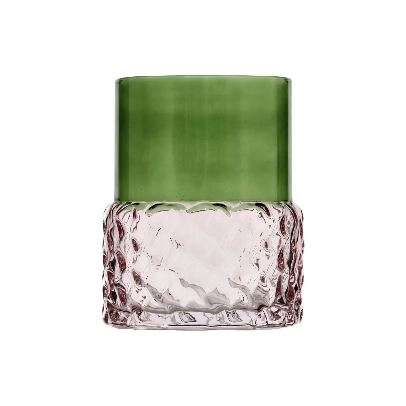 Villa Collection Styles Fyrfadsstage, grøn/rosa> Lysestager